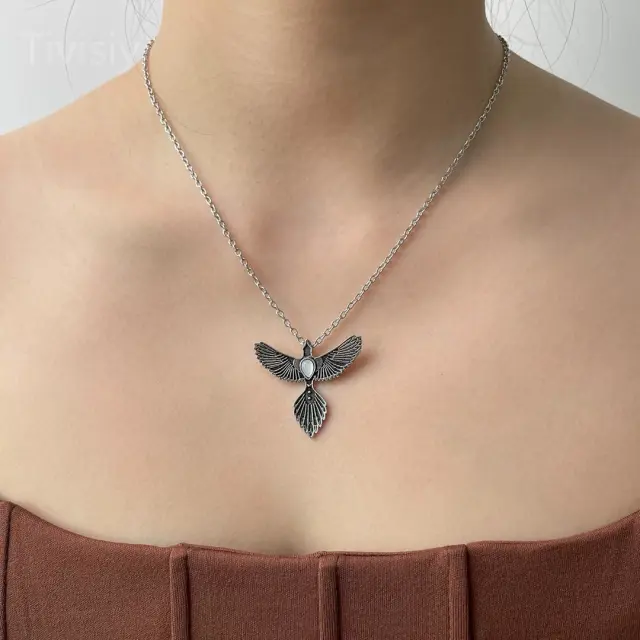 Flying Bird Pendant Necklaces